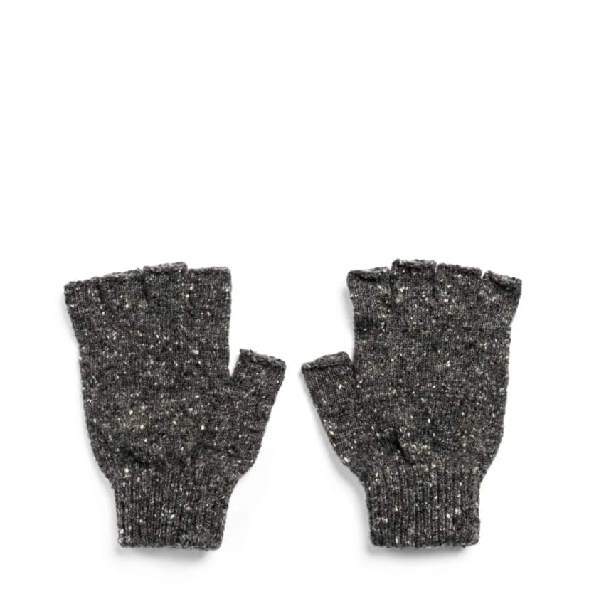 woollen fingerless gloves